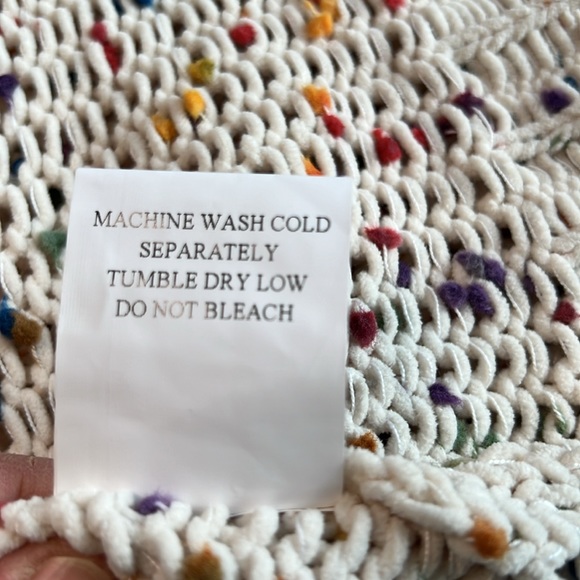 Violet Ruby sweater, cream with multicolor, XL - Picture 9 of 9